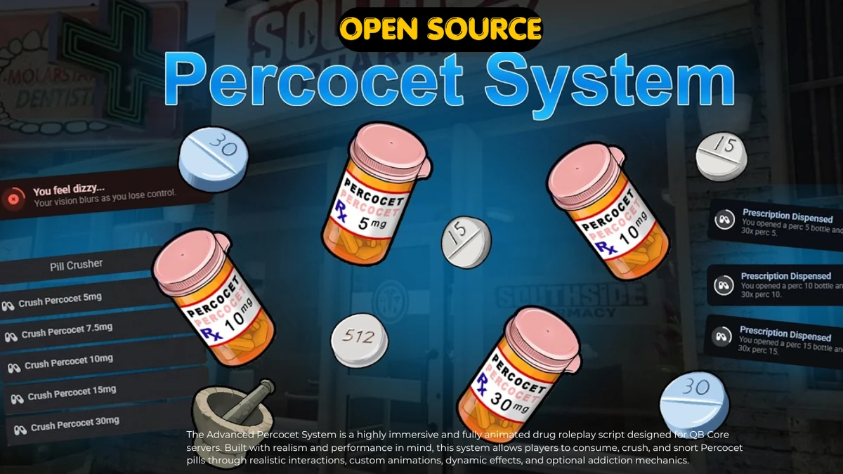Advanced Percocet System | Open Source